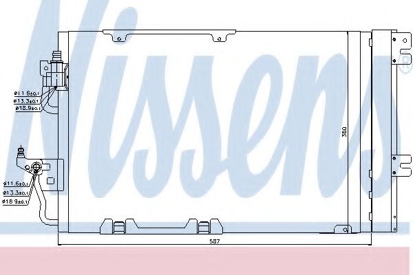 Радиатор кондиционера