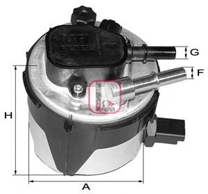 Топливный фильтр   арт. S5170GC