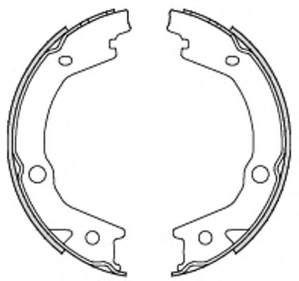 Тормозные колодки барабанные