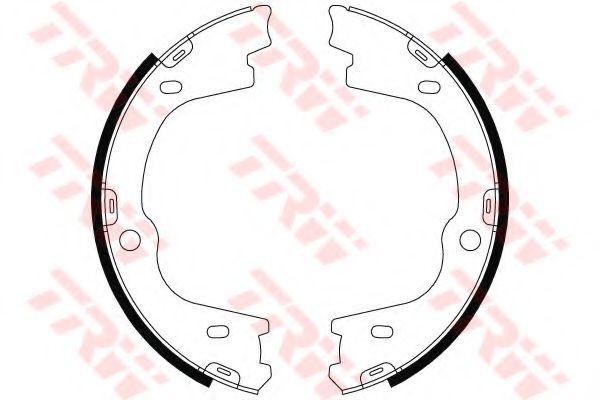 Тормозные колодки барабанные