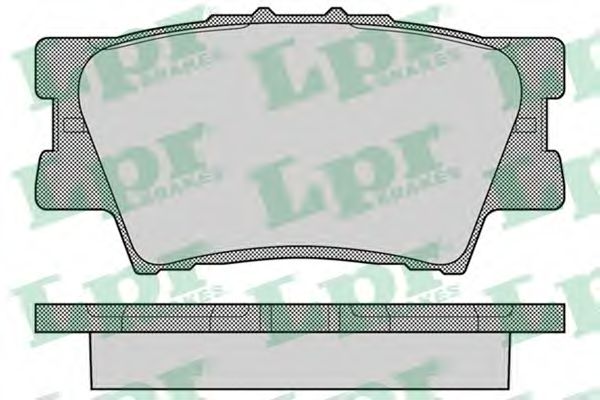Тормозные колодки   арт. 05P1281