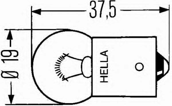 Автомобильная лампаарт. 8GA002071121
