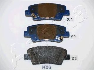 Тормозные колодки   арт. 510KK06