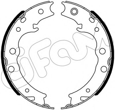 Тормозные колодки барабанные