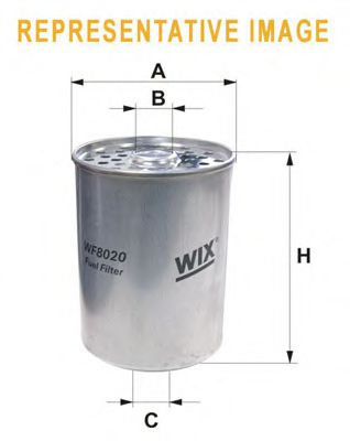 Топливный фильтр   арт. WF8020