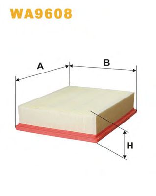 Воздушный фильтр   арт. WA9608