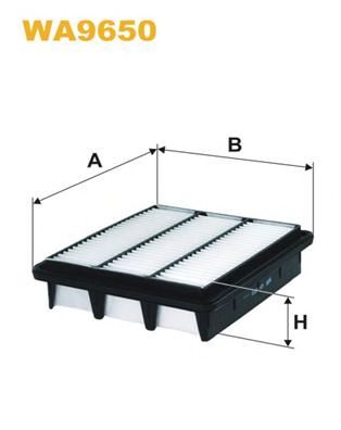 Воздушный фильтр   арт. WA9650