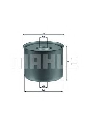 Топливный фильтр   арт. KX23D
