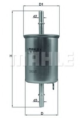 Топливный фильтрарт. KL573