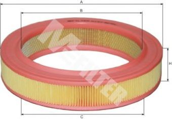 Воздушный фильтр   арт. A127