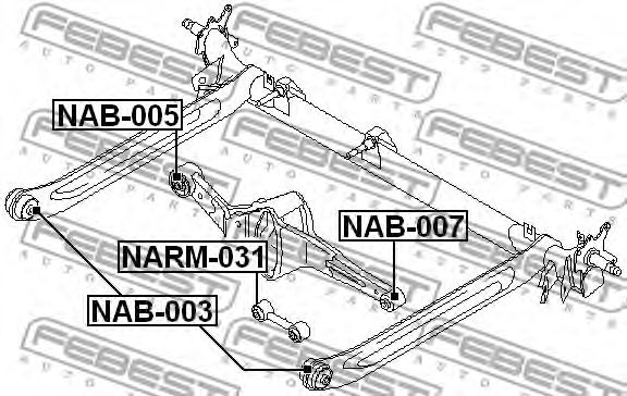 Рычаг подвескиарт. NARM031