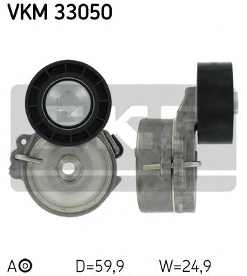 Натяжной ролик поликлинового ремняарт. VKM33050