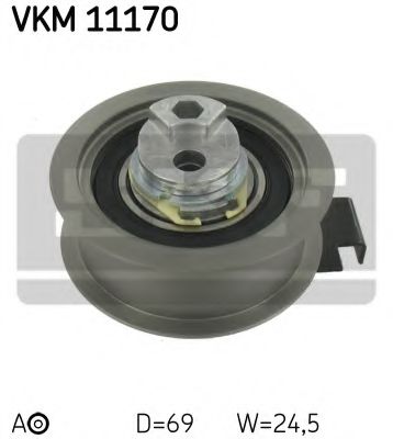 Натяжной ролик ремня ГРМарт. VKM11170