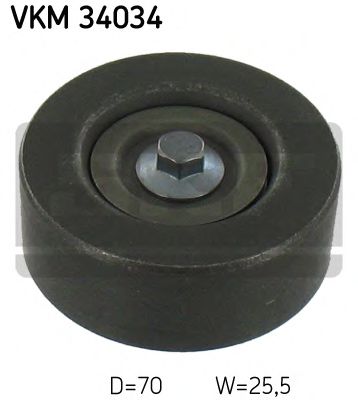 Обводной роликарт. VKM34034